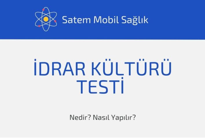 İdrar Kültürü Testi
