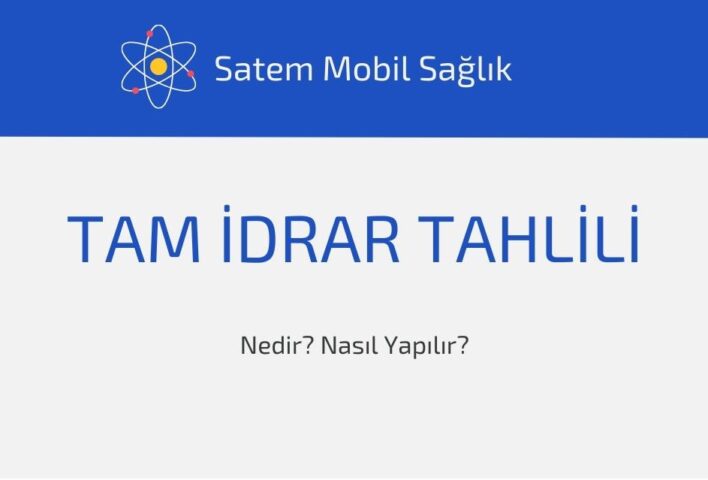 Tam İdrar Tahlili
