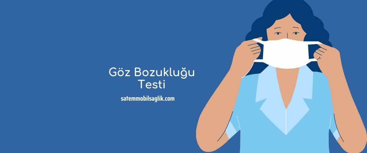 Göz Bozukluğu Testi